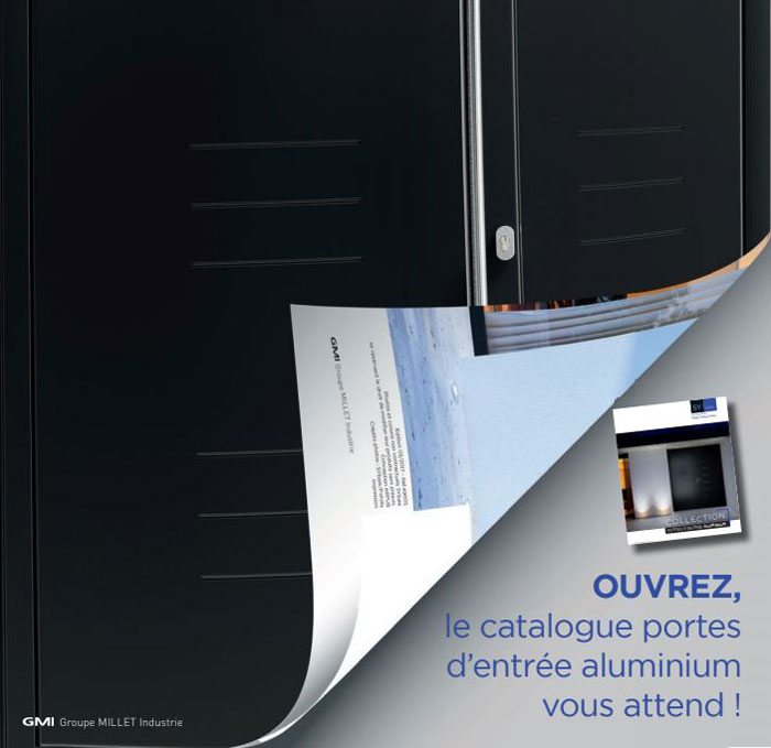 Portes d'entrée alu et mixte SY PE alu